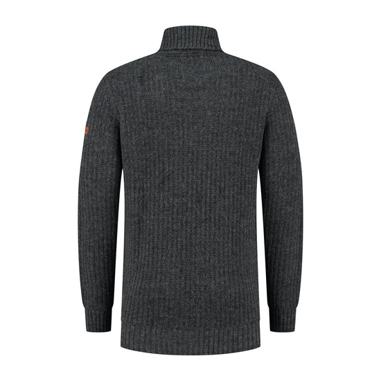 Boda - Mock neck - Men - Dark Antracite B