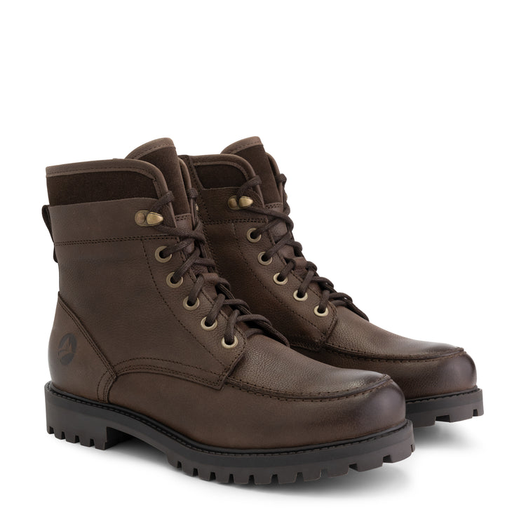 Storasund - High lace-up shoes - Men - Dark brown FRD