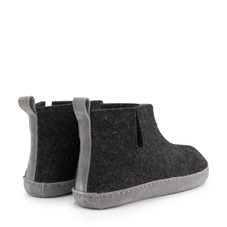 Stay-Home - Slippers - Lady - Dark Grey BD