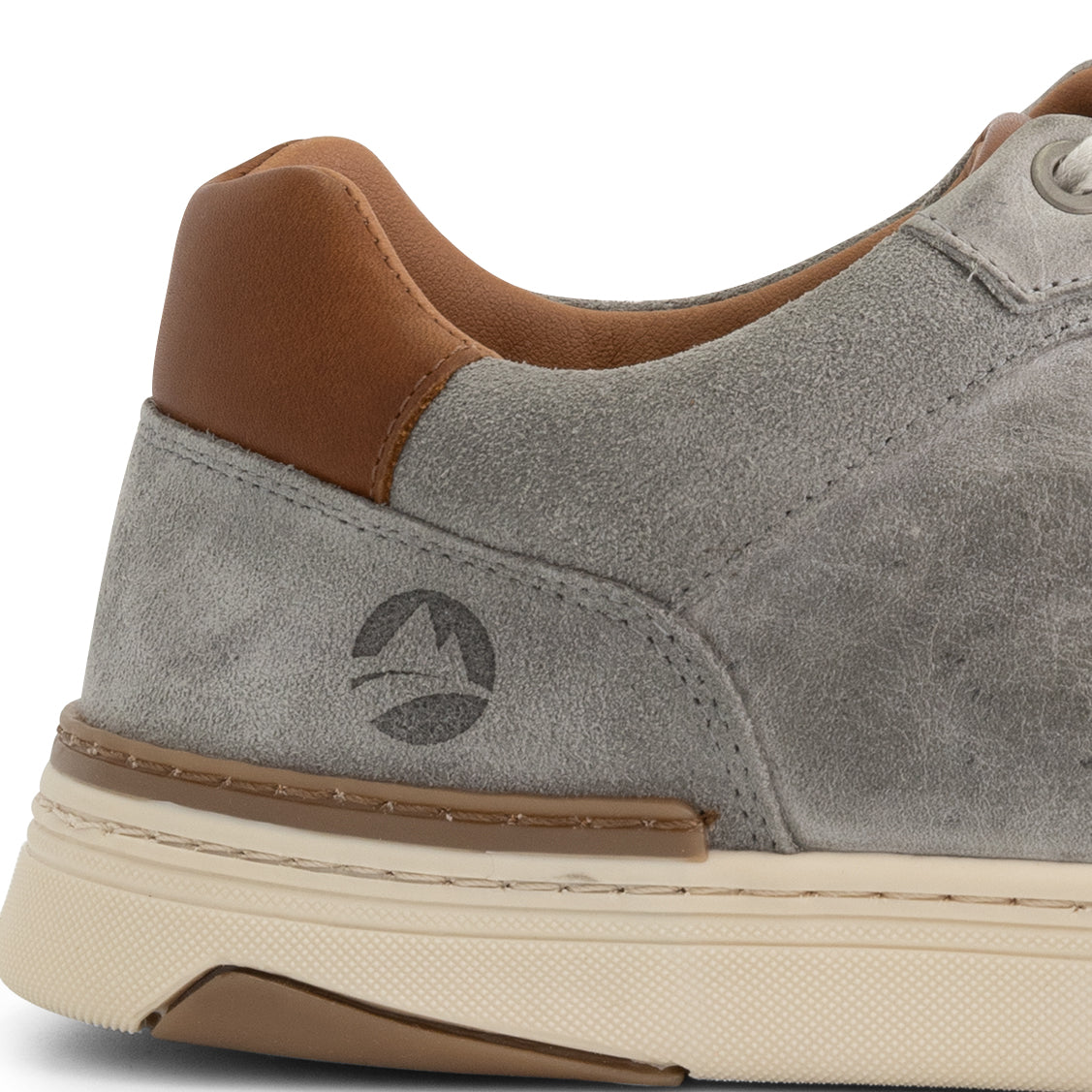 Burnham - Leather trainer - Men - Grey DFH