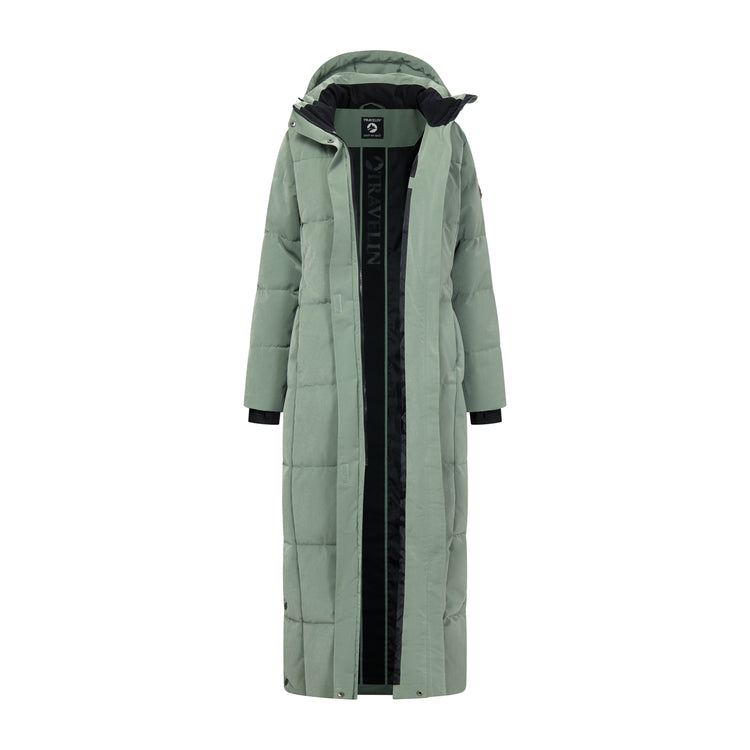 Ostra - Puffer parka - Lady - Green CVO