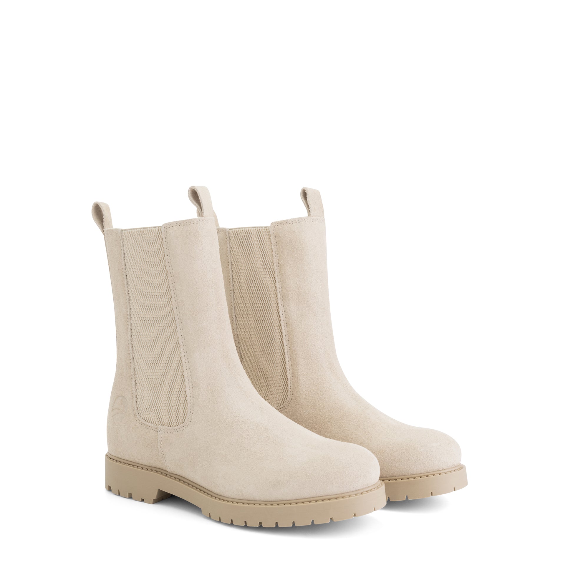 Glomma - High chelsea boots - Women - Sand FRD