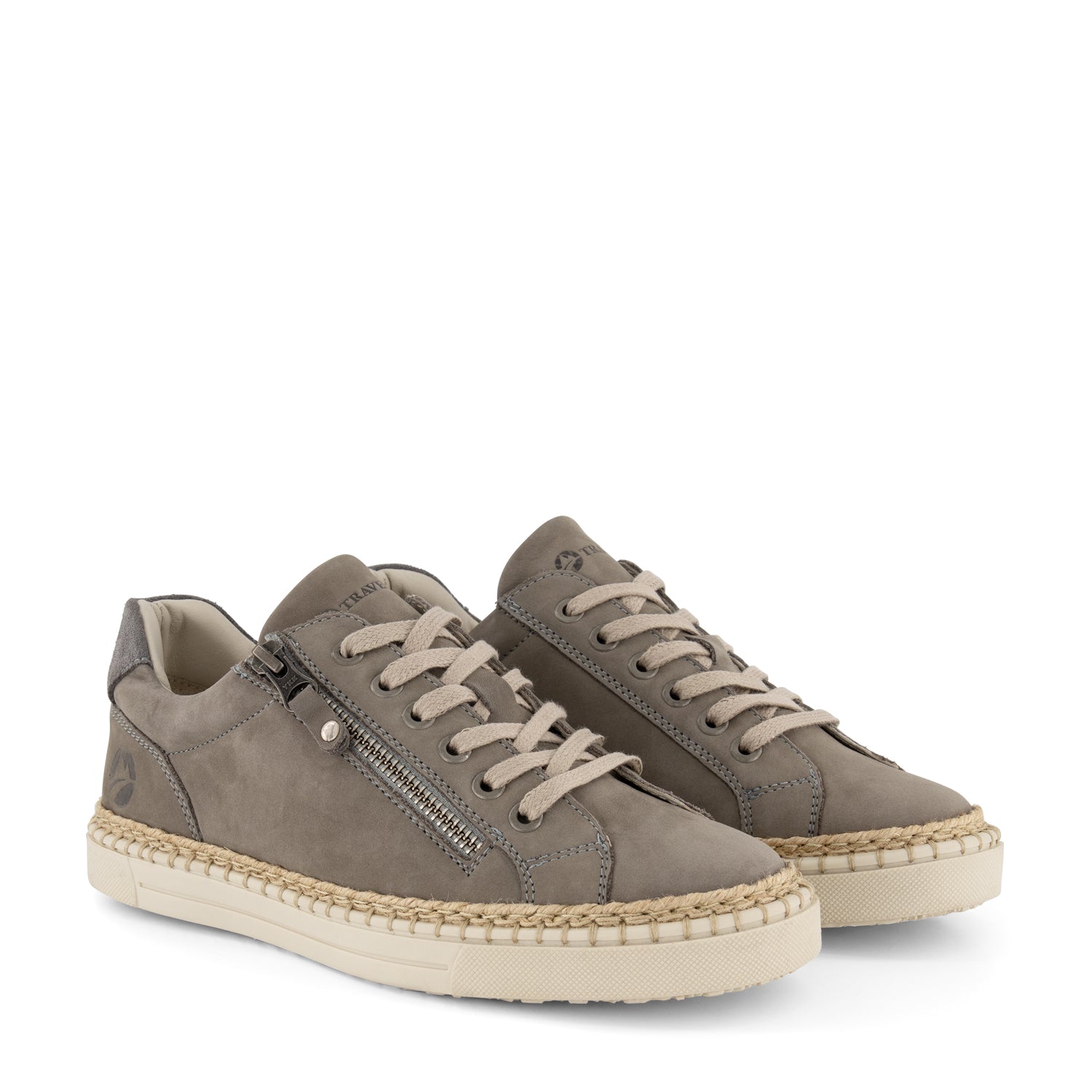 Arras - Leather sneakers - Lady - Grey FRD