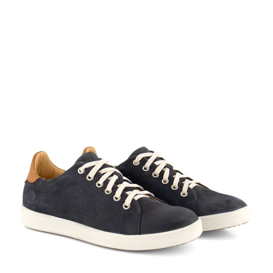 Metz - Leather sneaker - Lady - Blue FRD