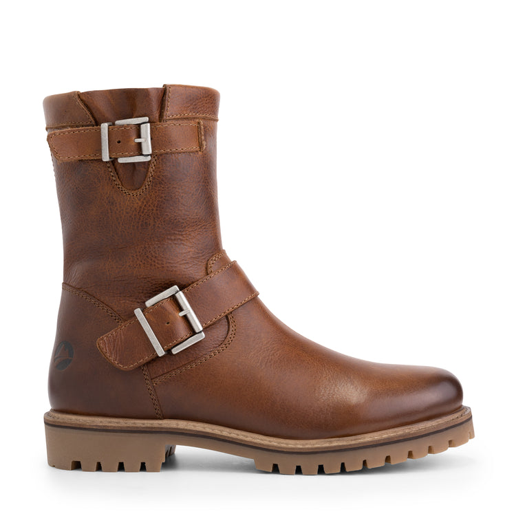 Silkeborg - Wool-lined boots - Men - Cognac R