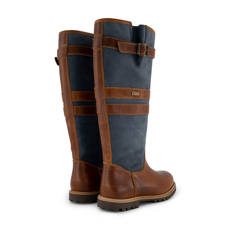 Norway - Wool-lined high outdoor boots - Men - Blue BD