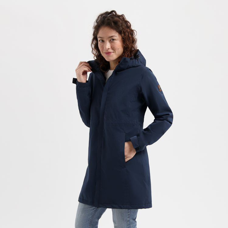 Amalie - Waterproof jacket - Women - Navy MV