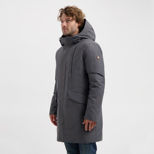 Asger - Parka jacket - Men - Dark Grey MV