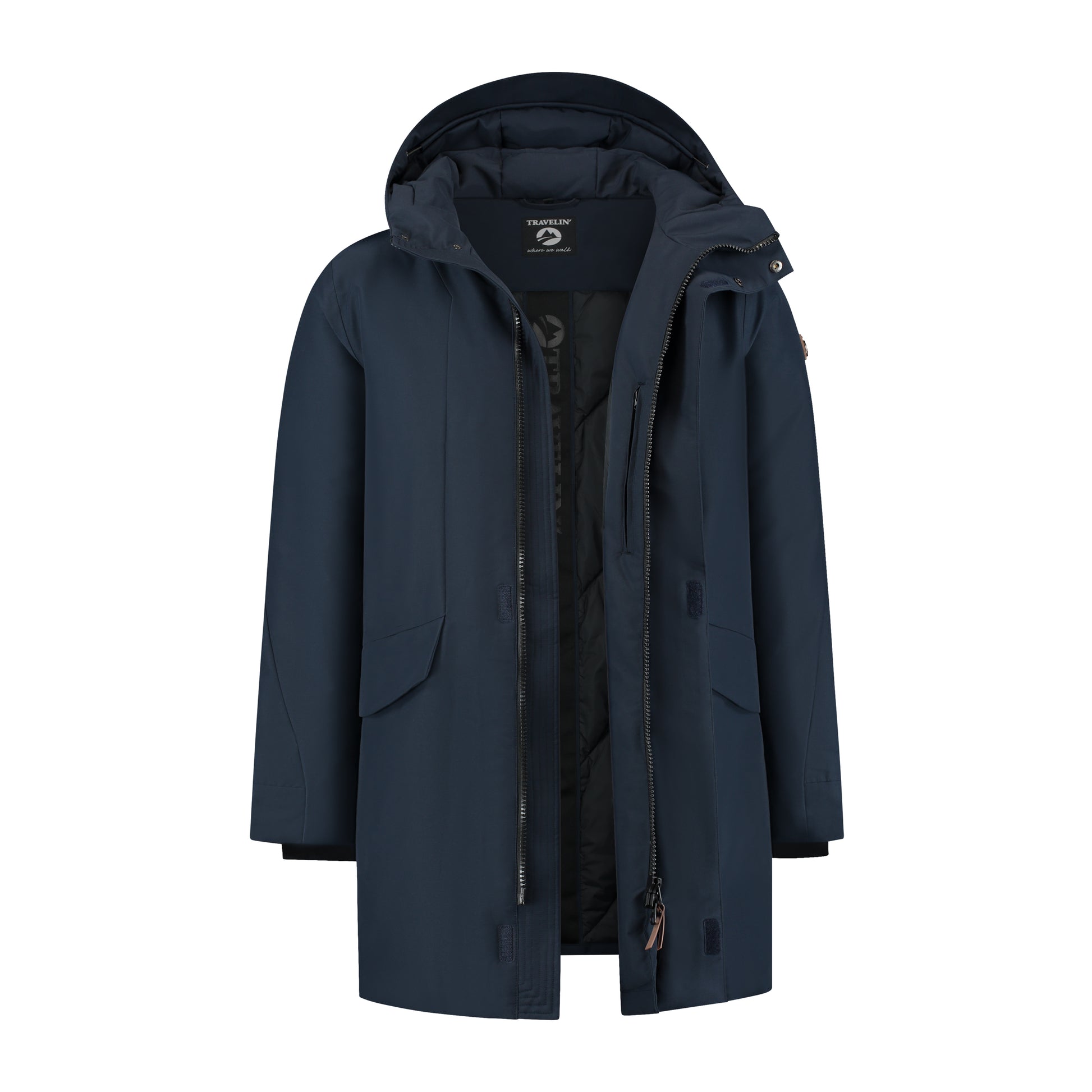 Asger - Parka jacket - Men - Navy CVO