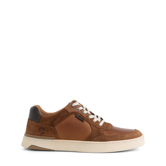 Burnham - Leather trainer - Men - Cognac R