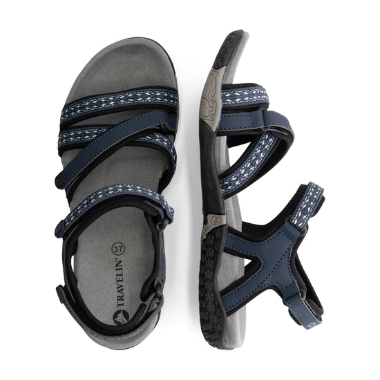 Leira - Sandals - Lady - Navy UPD