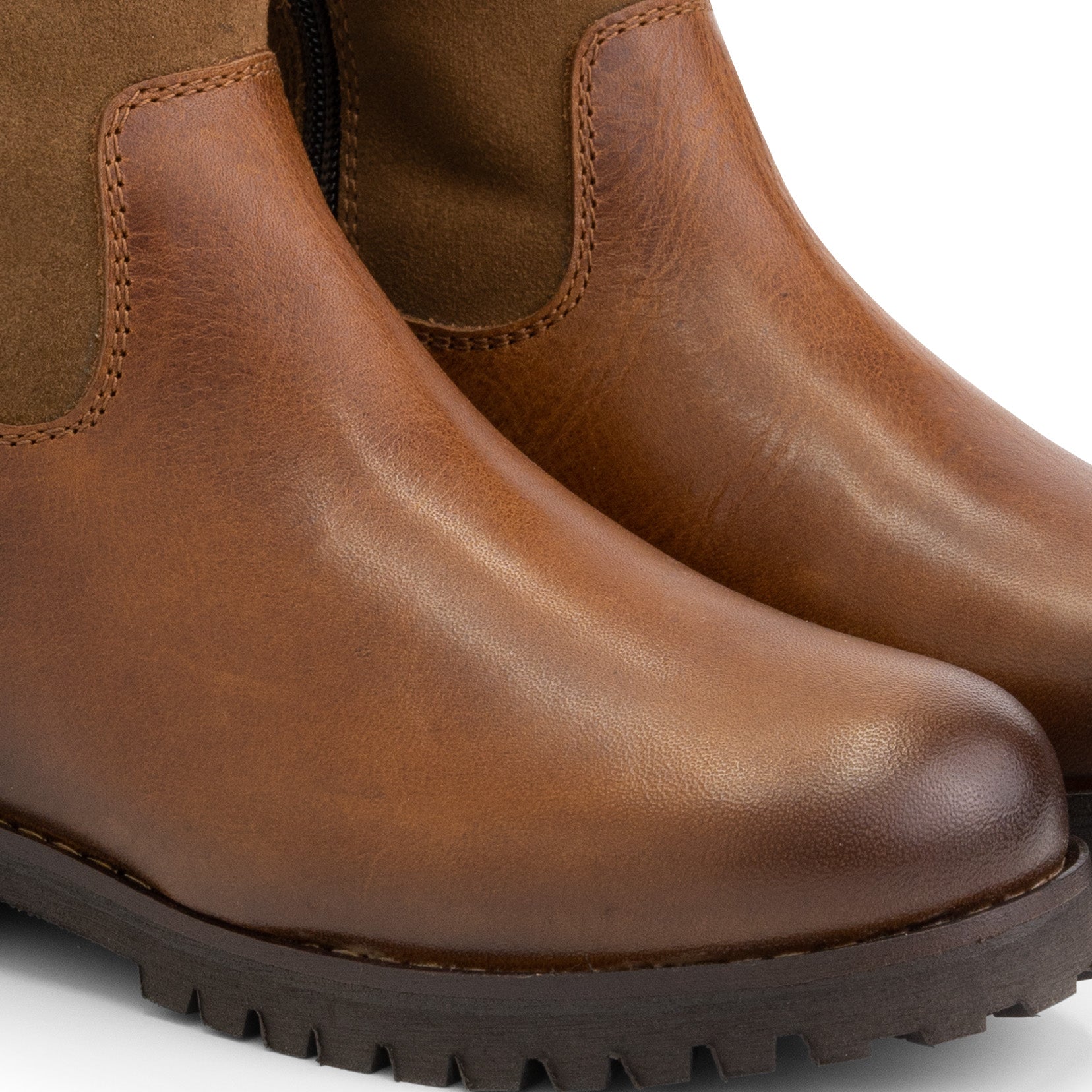 Hov - Wool-lined boots - Kids - Cognac DFW