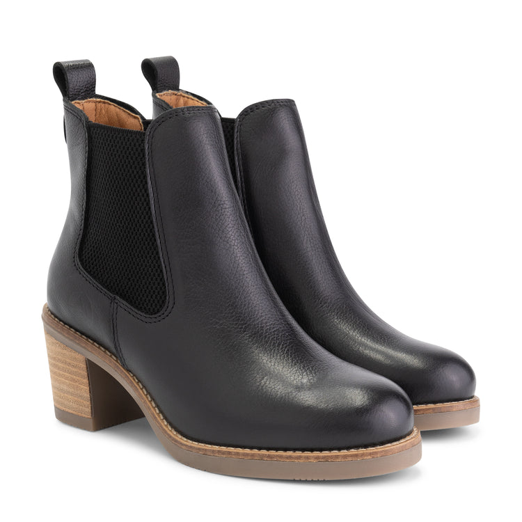 Sevres - Leather chelsea boots - Lady - Black FRD