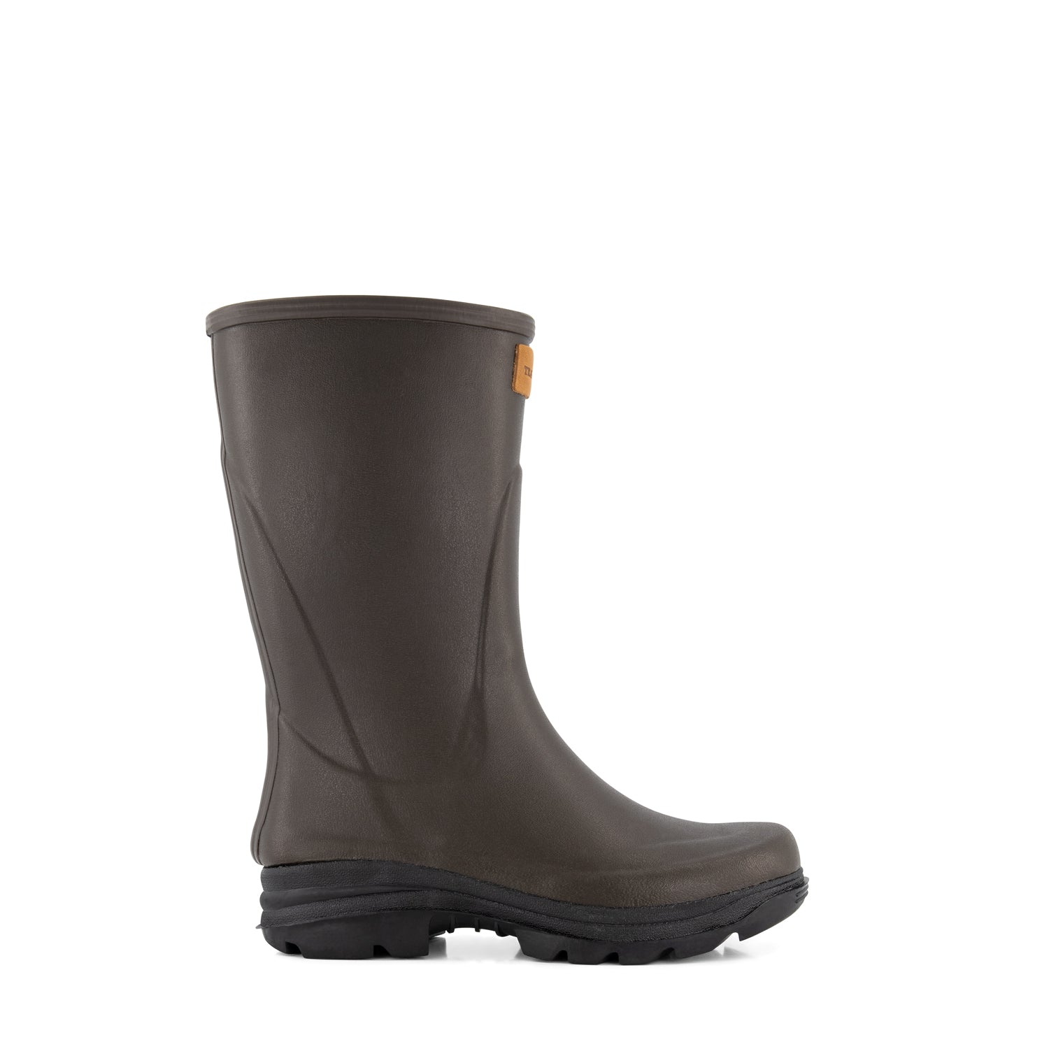 Dunas - Mid-calf rubber boots - Lady - Brown R