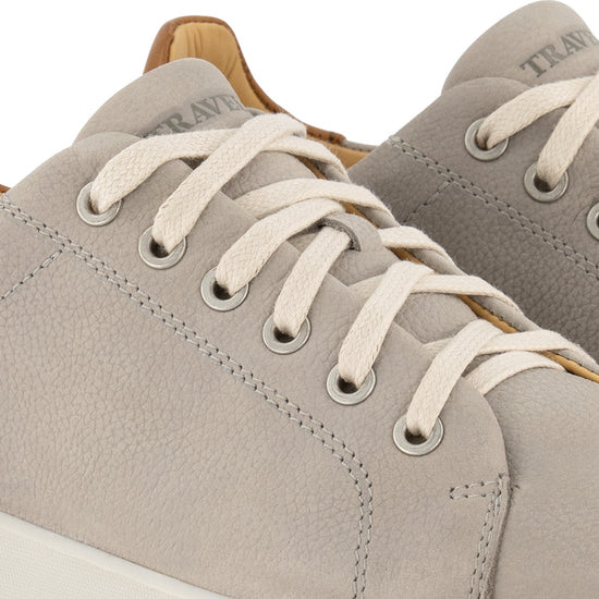 Metz - Leather sneaker - Lady - Grey DFW