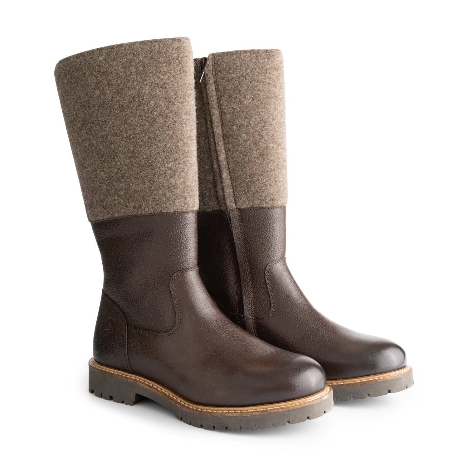 Vikedal - High boots - Lady - Dark brown FRD