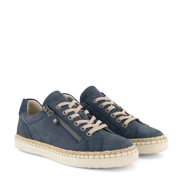 Arras - Leather sneakers - Lady - Blue FRD