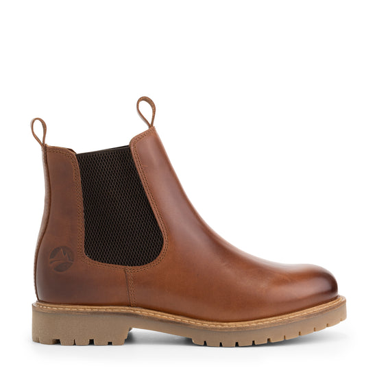 Rosseland - Wool-lined chelsea boots - Lady - Cognac R