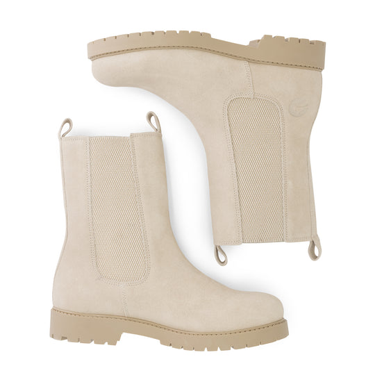 Glomma - High chelsea boots - Women - Sand UPD