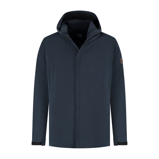 Aron - Waterproof jacket - Men - Navy F