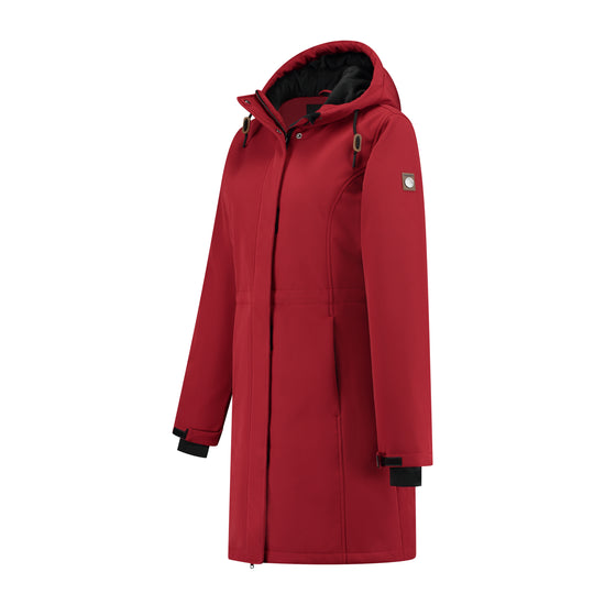 Enrike - Waterproof softshell jacket - Lady - Red FL