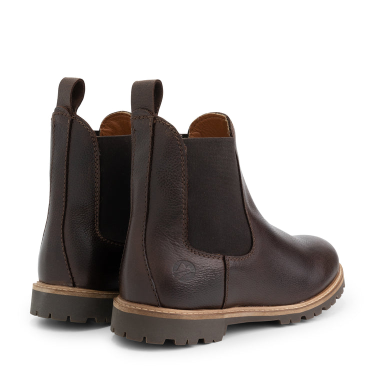 Leikanger - Leather chelsea boots - Lady - Dark Brown BD