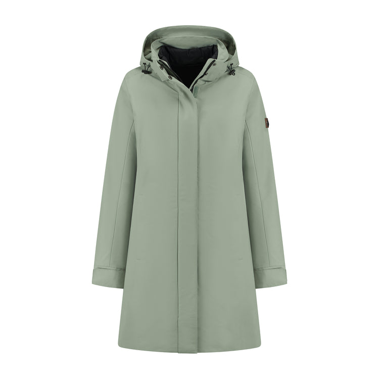 Greta - Waterproof 3-in-1 jacket - Lady - Green F