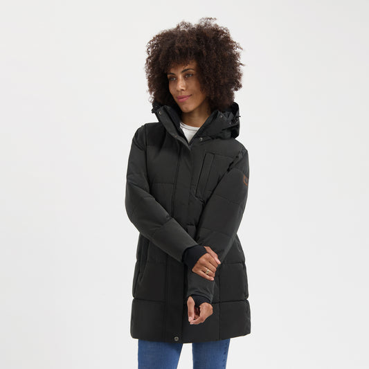 Rayna - Puffer jacket - Lady - Black MV