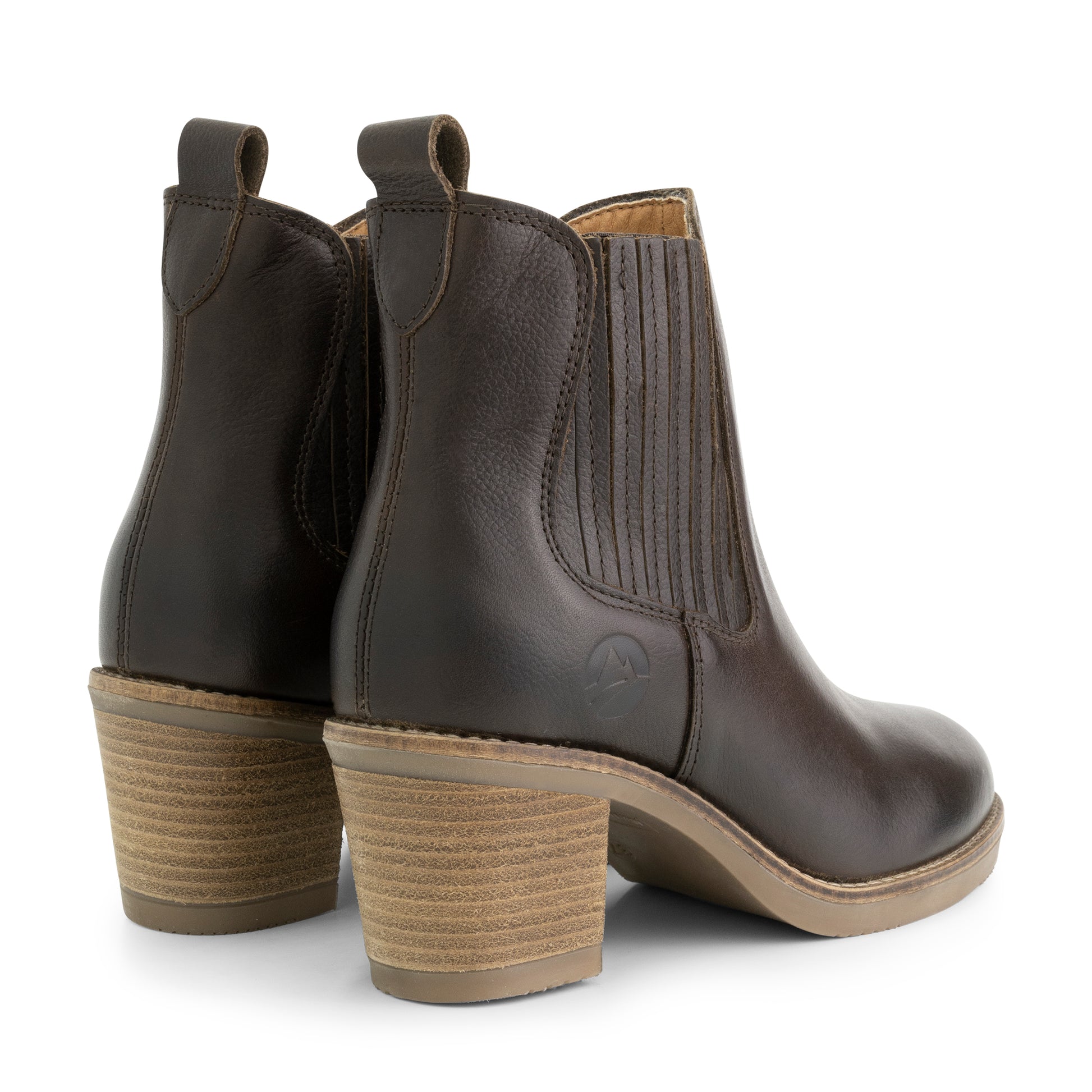 Callac - Leather ankle boots - Lady - Dark Brown BD