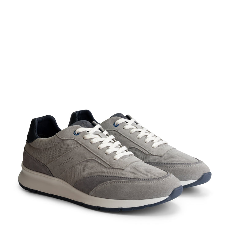 Bradlow - Leather sneaker - Men - Grey FRD