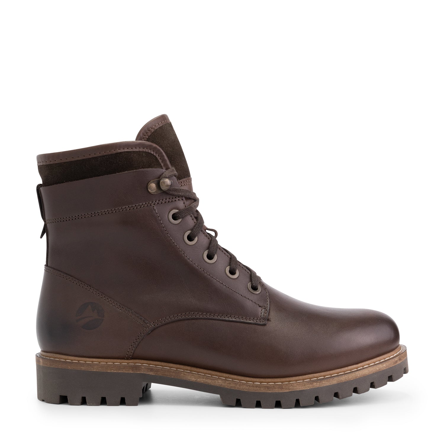 Langesund - Wool-lined lace-up boots - Men - Dark Brown R