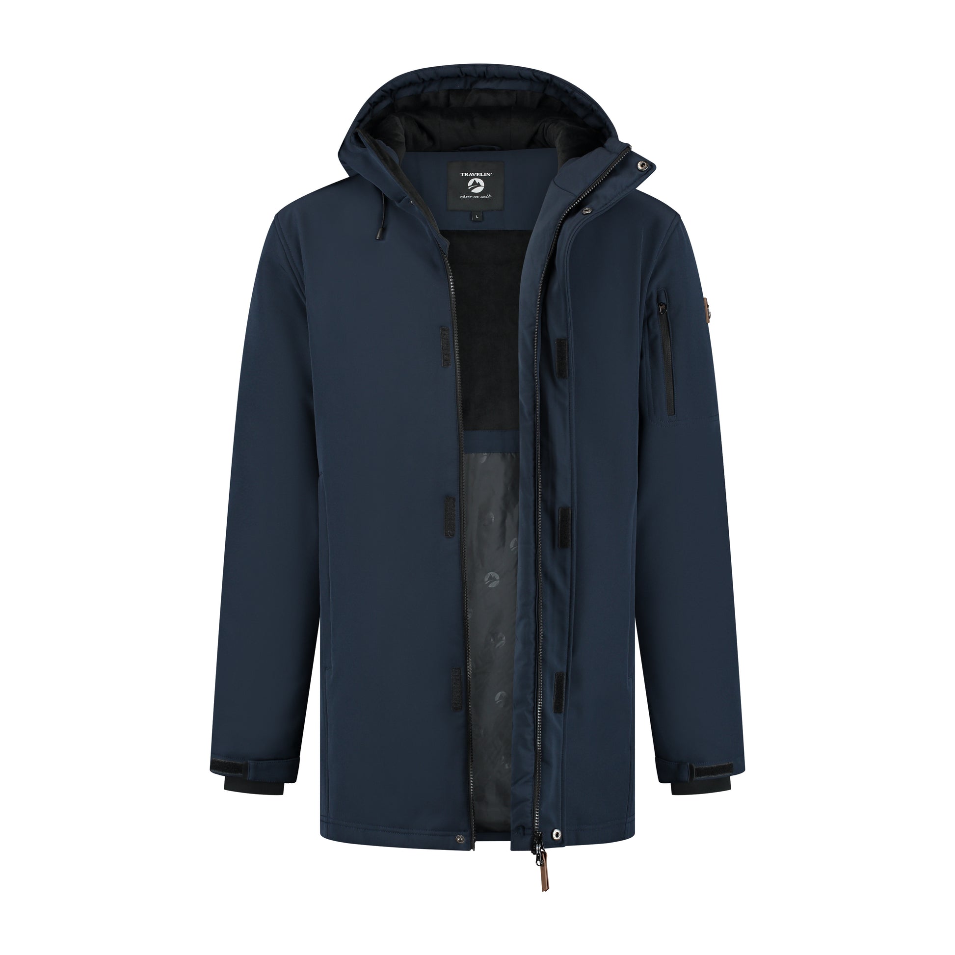 Ribe - Softshell jacket - Men - Navy CVO