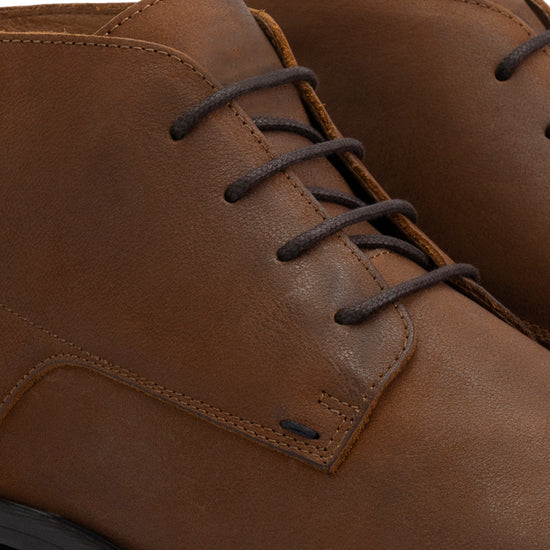 Watford - Suede lace-up shoes - Men - Cognac DFW