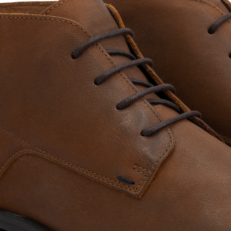 Watford - Suede lace-up shoes - Men - Cognac DFW