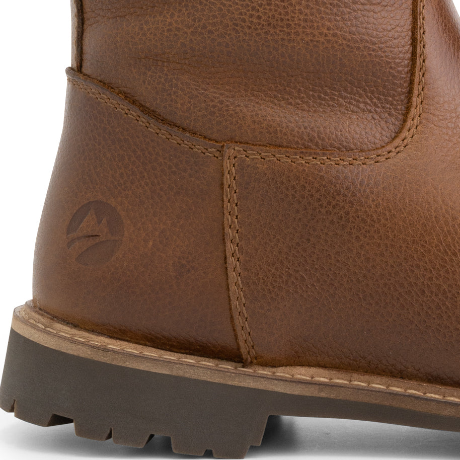 Alaska - Wool-lined outdoor boots - Lady - Cognac DFH