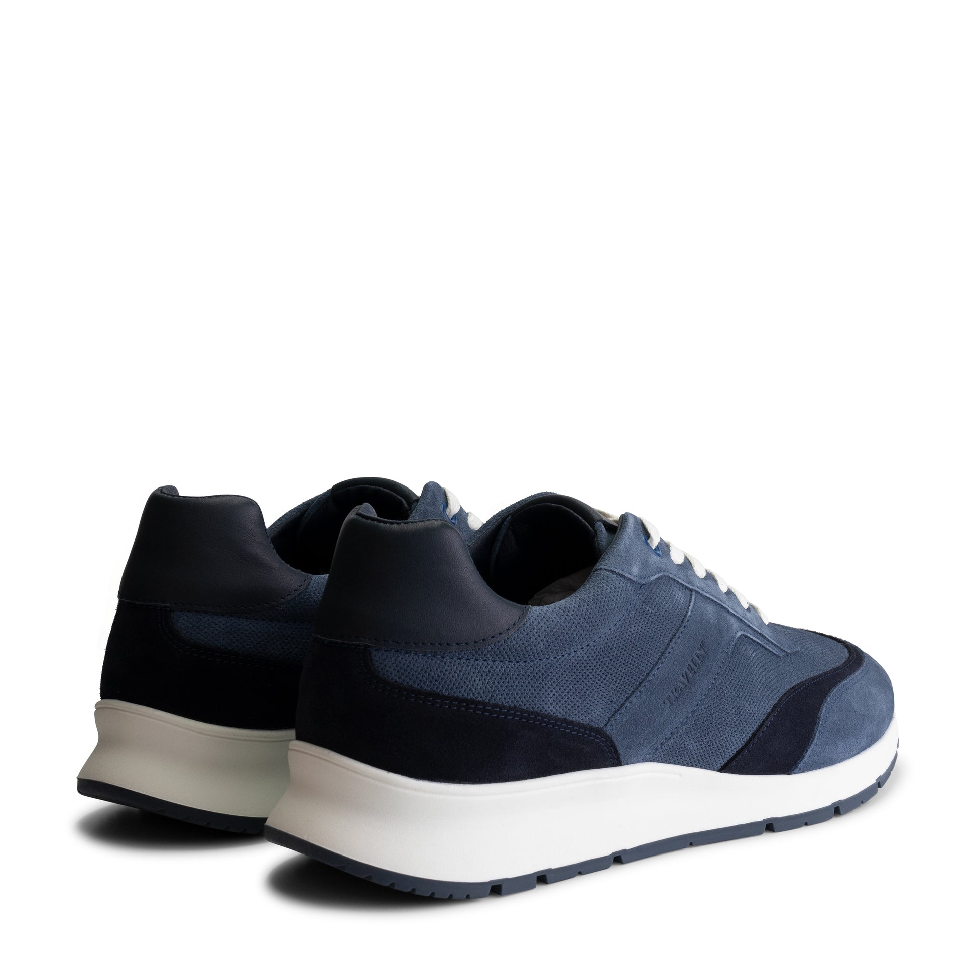 Bradlow - Leather sneaker - Men - Navy BD