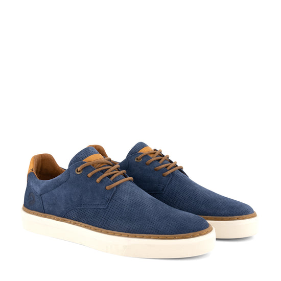 Chetton - Leather sneakers - Men - Blue FRD