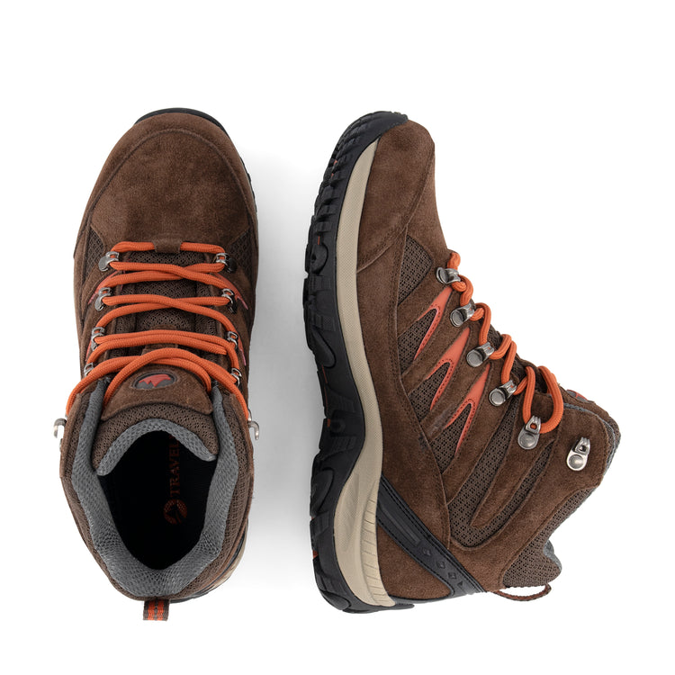 Nyborg - High hiking shoes - Lady - Brown UPD