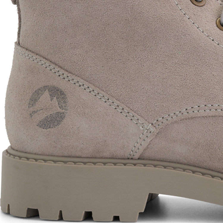 Blegna - Suede lace-up boots - Women - Grey DFH