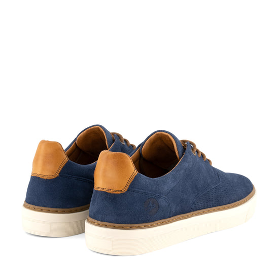 Chetton - Leather sneakers - Men - Blue BD