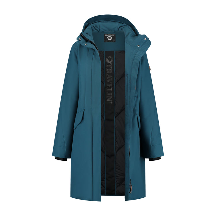 Bodil - Waterproof winter coat - Lady - Dark blue CVO