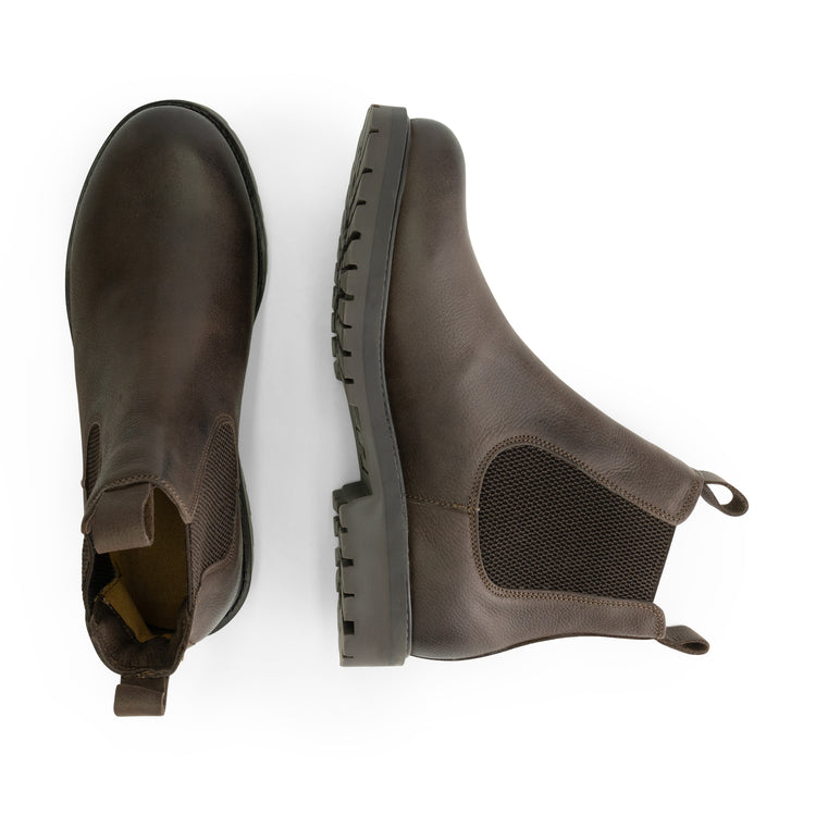 Risor - Chelsea boots - Lady - Dark brown UPD