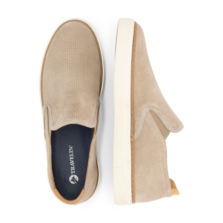 Cleeton - slip-on shoes - Men - Sand UPD