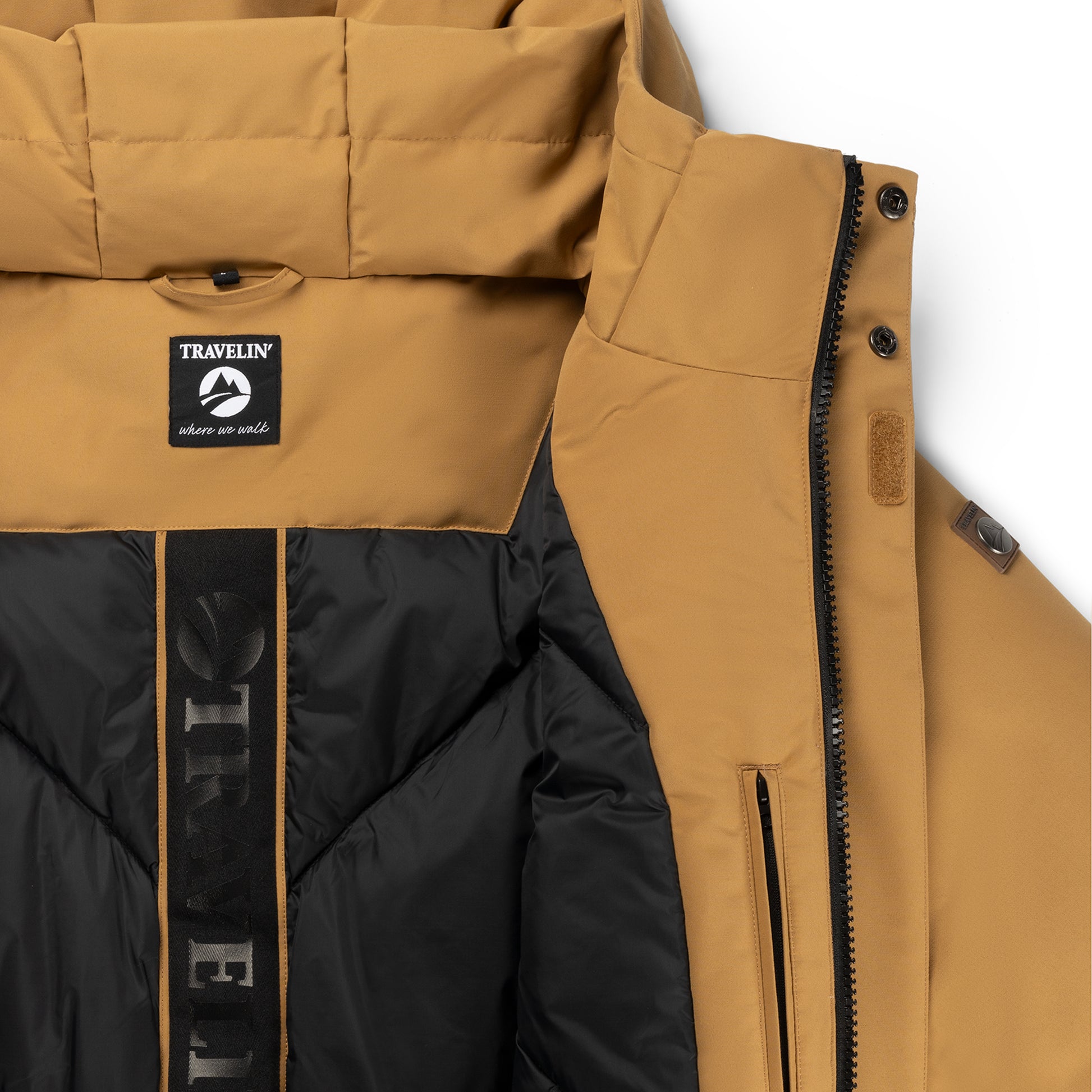 Asger - Parka jacket - Men - Mustard DCI