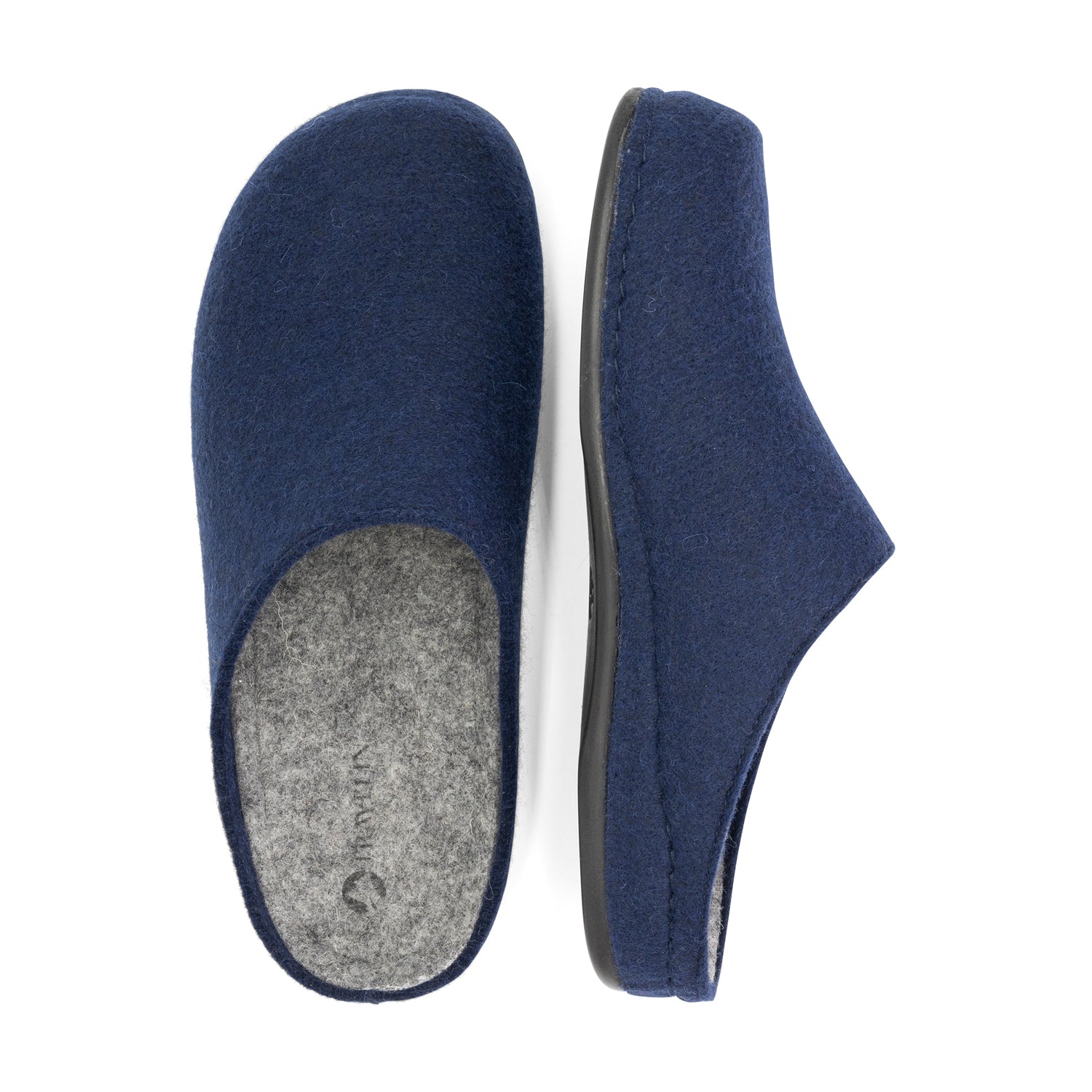 Be-Home - Slippers - Men - Navy UPD