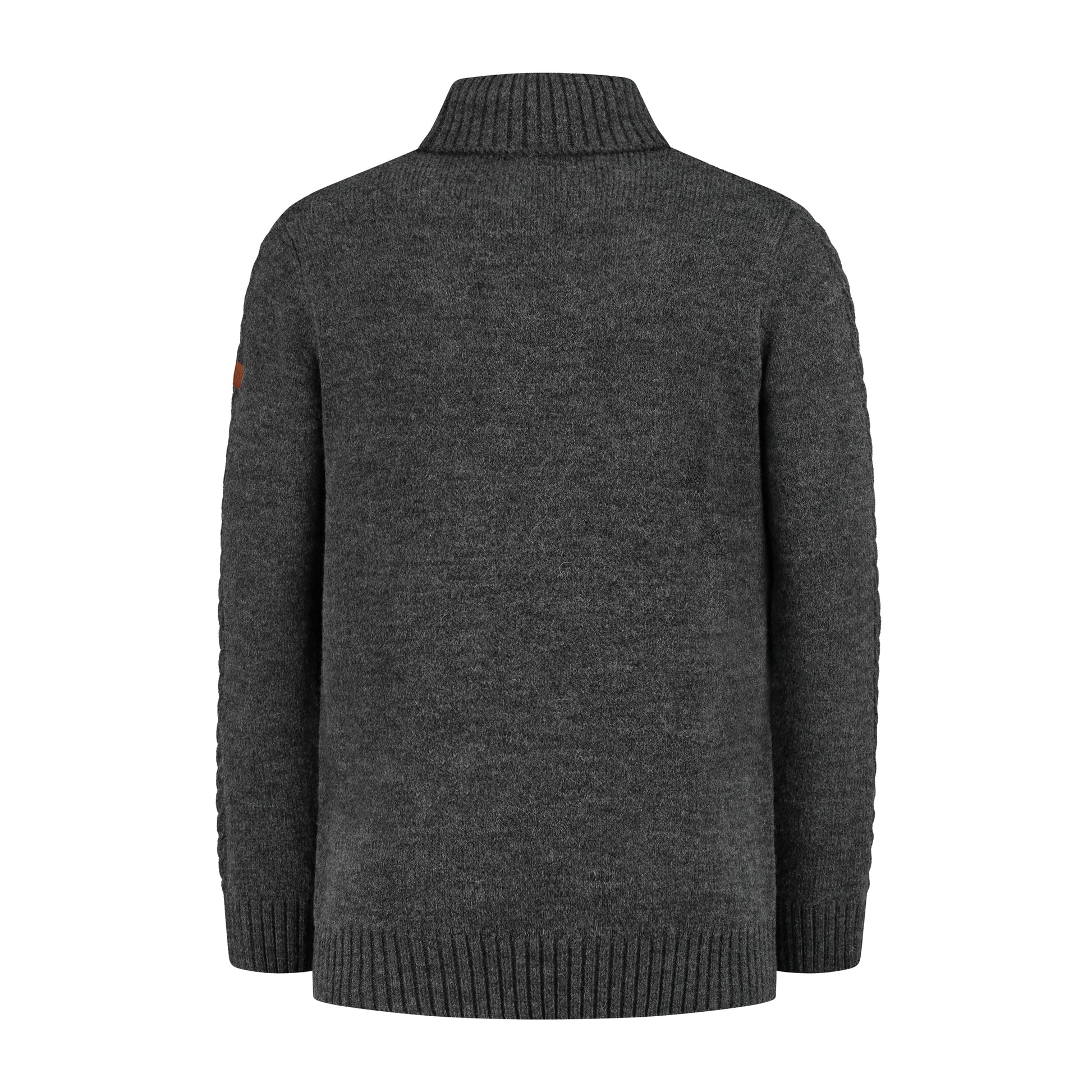 Oulu - Mock neck - Men - Dark Antracite B