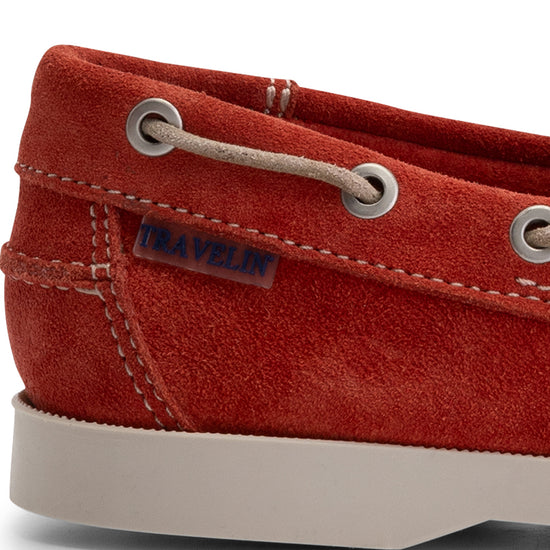 Penzance - Boat shoes - Lady - Red DFH