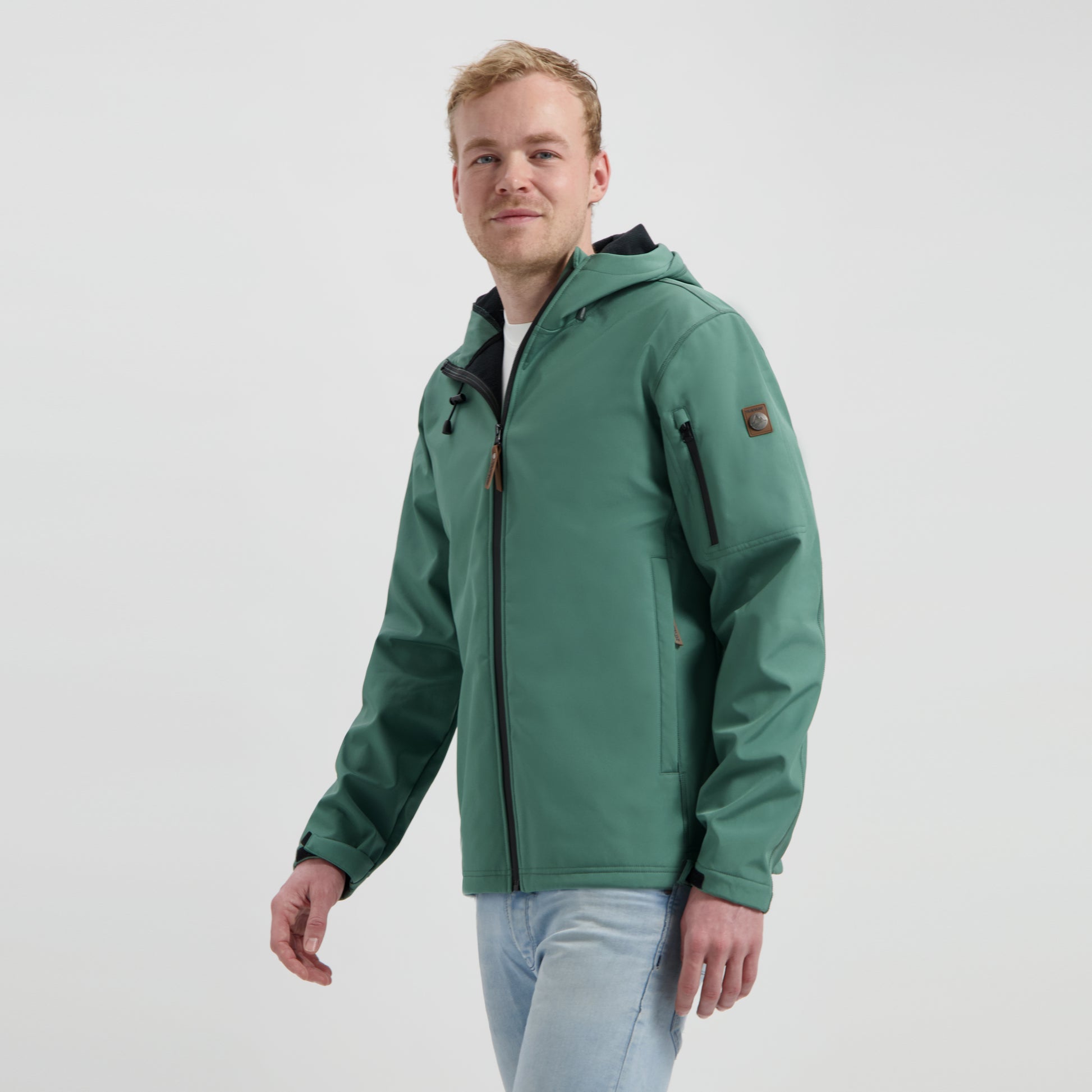 Sverre - Softshell jacket - Men - Green MV