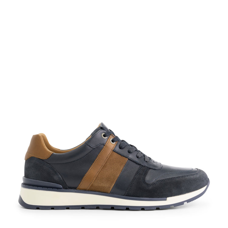 Brixworth - Leather sneakers - Men - Blue R