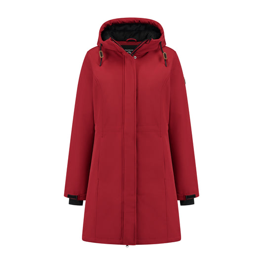 Enrike - Waterproof softshell jacket - Lady - Red F